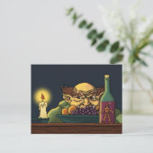 Jack & the giant fairytale postcard briefkaart (Staand voorkant)