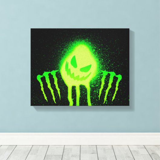 Jack the Monster Canvas Afdruk (Insitu (Houten vloer))