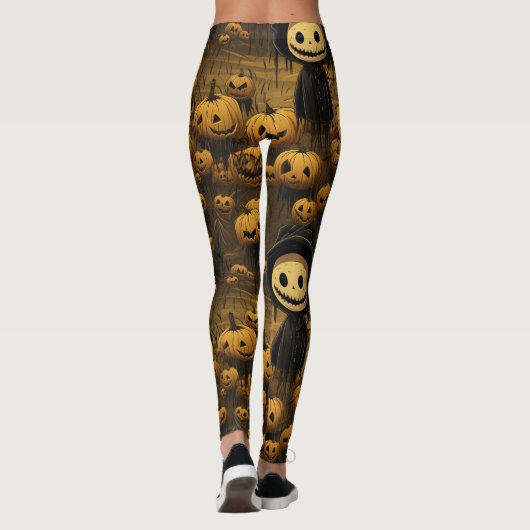 Jack The Pumpkin Man Leggings (Achterkant)