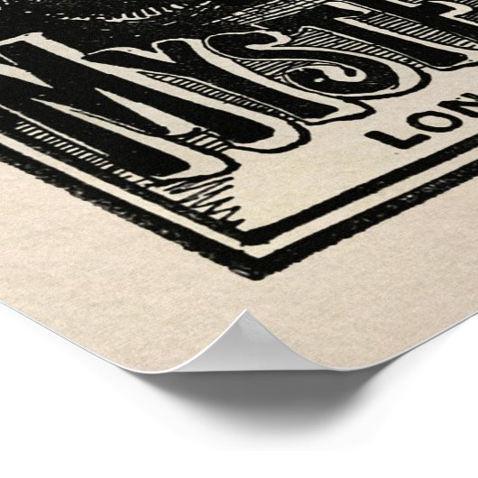  Jack the Ripper Art Poster (Hoek)