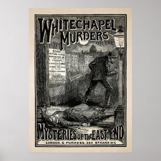  Jack the Ripper Art Poster (Voorkant)