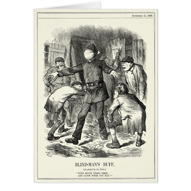 Jack the Ripper - Blind Man Buff, 1888 (Voorkant)