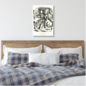 Jack the Ripper - Blind Man's Buff, 1888 Canvas Afdruk (Insitu (Slaapkamer))