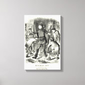 Jack the Ripper - Blind Man's Buff, 1888 Canvas Afdruk (Voorkant)