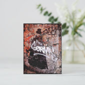 Jack the Ripper Briefkaart (Staand voorkant)