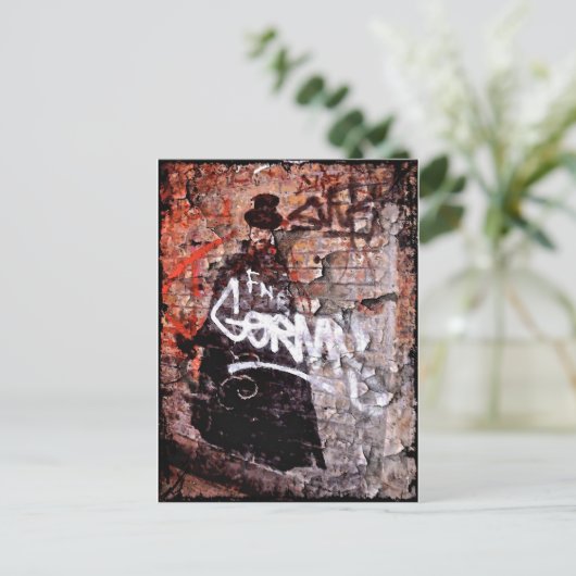 Jack the Ripper Briefkaart (Staand voorkant)