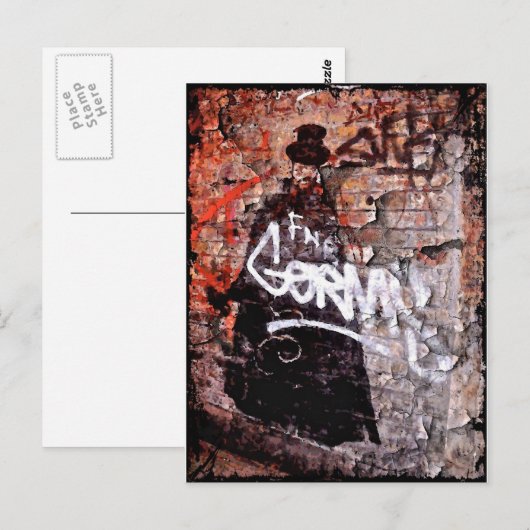 Jack the Ripper Briefkaart (Voorkant / Achterkant)