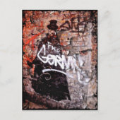 Jack the Ripper Briefkaart (Voorkant)