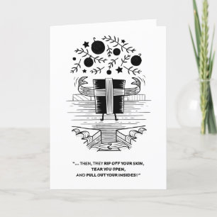 Jack the Ripper Feestdagen Kaart