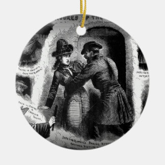 Jack the Ripper-Illustrated Police News-Winslow Keramisch Ornament