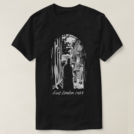 Jack the Ripper  T-shirt (Design voorkant)