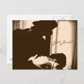 Jack the Ripper themed briefkaart (Voorkant / Achterkant)