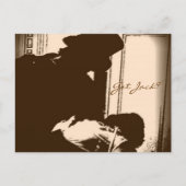 Jack the Ripper themed briefkaart (Voorkant)