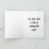 Jack the Ripper Verjaardag Kaart (Binnen)