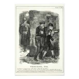 Jack the Ripper - Whitechapel, 1888 Foto Afdruk