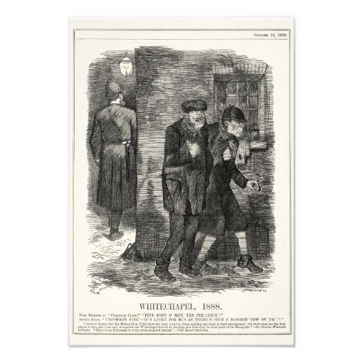 Jack the Ripper - Whitechapel, 1888 Foto Afdruk (Voorkant)