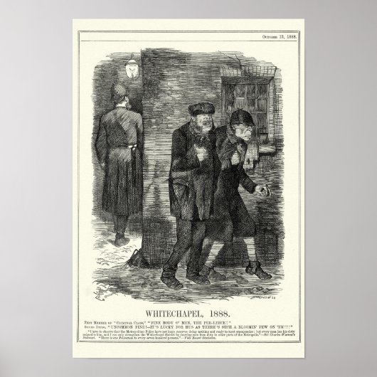 Jack the Ripper - Whitechapel, 1888 Poster (Voorkant)