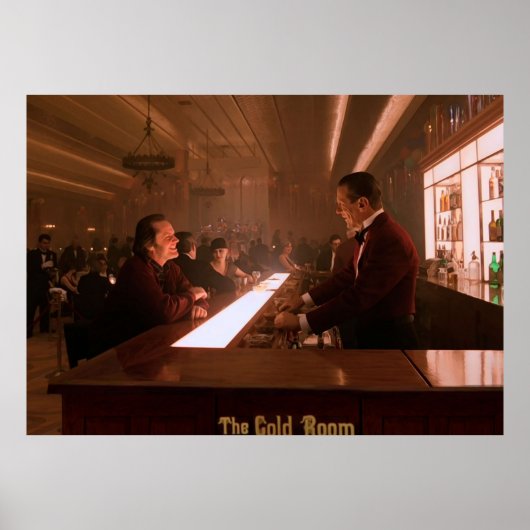 Jack Torrance aan de bar Poster (Voorkant)
