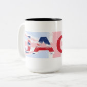 Jack Tweekleurige Koffiemok (Voorkant links)