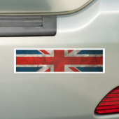 Jack van de Britse Unie Bumpersticker (Op auto)