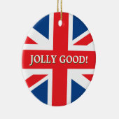 Jack van de Britse Unie Keramisch Ornament (Rechts)