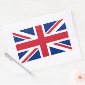 Jack van de Britse Unie Rechthoekige Sticker (Envelop)