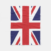 Jack van de Britse vlag Fleece Deken (Voorkant)