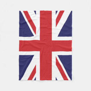 Jack van de Britse vlag Fleece Deken