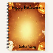 Jack van Lantern en Ghosts Notitieboek (Voorkant)