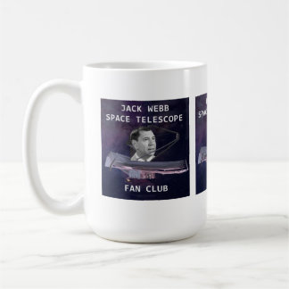 Jack Webb Space Telescope Fan Club Coffee Mok