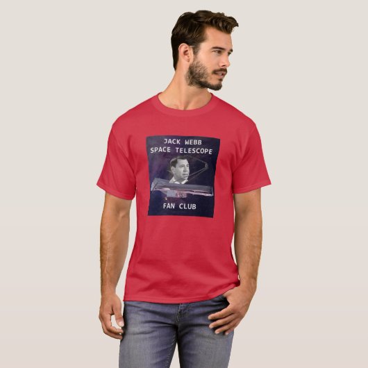 Jack Webb Space Telescope T-Shirt (Voorkant volledig)