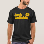 Jack Wolfskin yellow Essential T-Shirt (Voorkant)