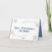 "Jack zegt" wenskaart - om het even welke Kaart (Achterkant)