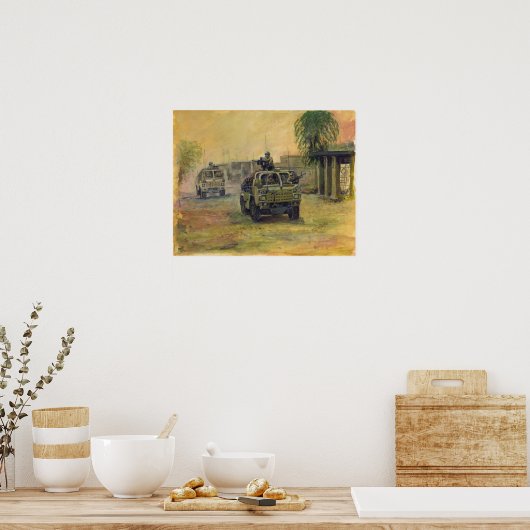 Jackal Helmand Poster (Keuken)