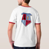 Jackal Pack mannen bel T-shirt (Achterkant volledig)