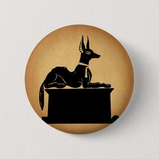 Jackal Ronde Button 5,7 Cm (Voorkant)