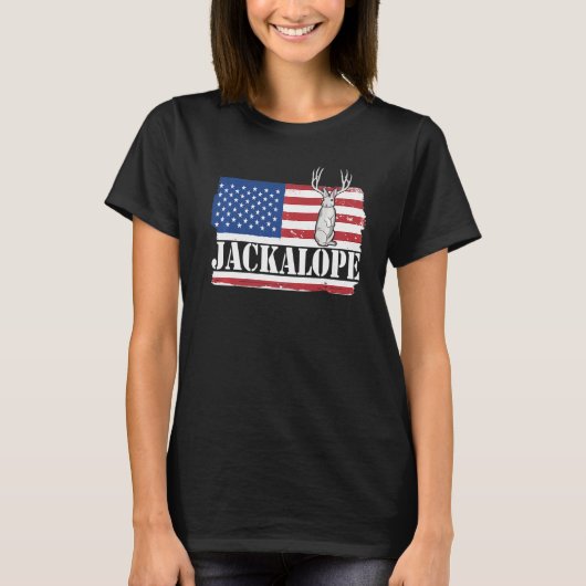 Jackalope 1 t-shirt (Voorkant)