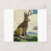 Jackalope #2 van James J. Froese Briefkaart (Voorkant)