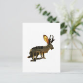 Jackalope Briefkaart (Staand voorkant)