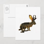 Jackalope Briefkaart (Voorkant / Achterkant)