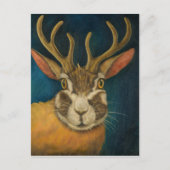 Jackalope Briefkaart (Voorkant)