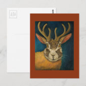 Jackalope Briefkaart (Voorkant / Achterkant)