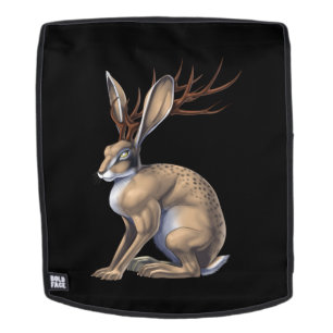 Jackalope Cryptid Animal Rugtassen