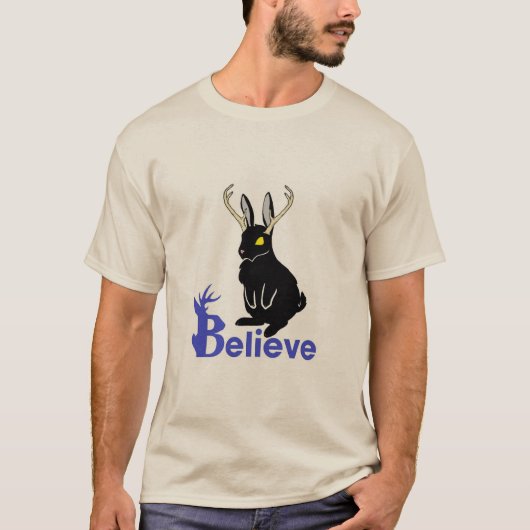 Jackalope: Geloof T-shirt (Voorkant)