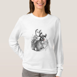 Jackalope hoodie t-shirt