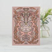 Jackalope Kaart (Staand voorkant)