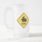 Jackalope kruising Highway Sign Matglas Bierpul (Links)