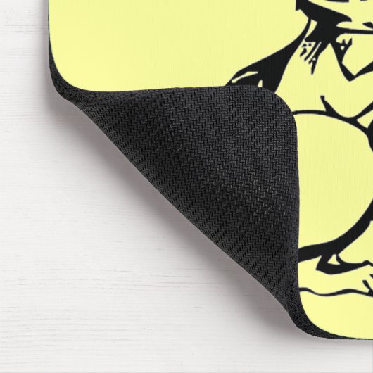 Jackalope Love Mousepad Muismat (Hoek)