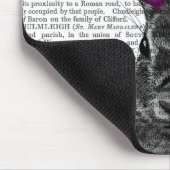 Jackalope met roze Antlers Muismat (Hoek)