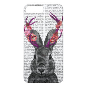 Jackalope met Roze Geweien Case-Mate iPhone Case